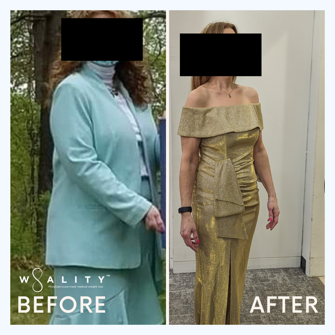 Weight loss transformation